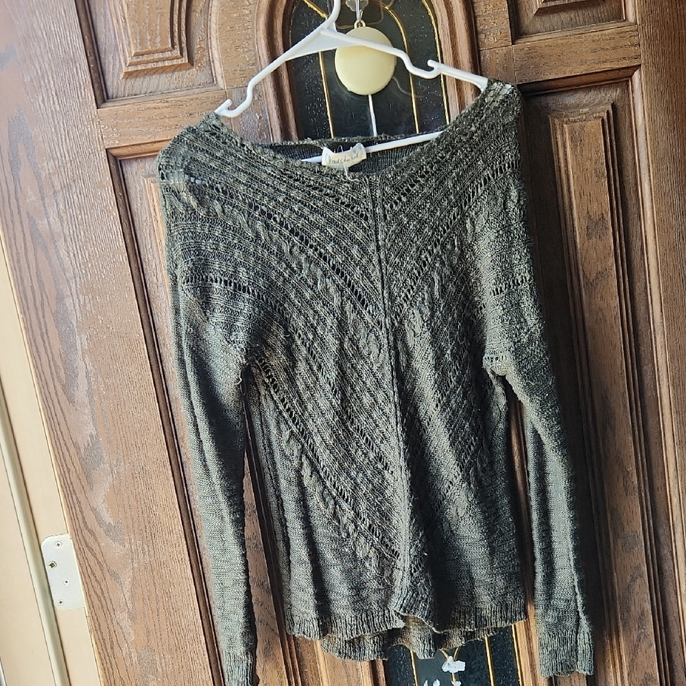 Women's Olive Green Sweater